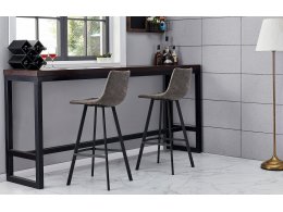 Стул барный CQ-8307A-6 серый 2089