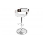 Стул барный JY1999 вишня/ белый