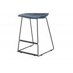 Стул полубарный CQ-8280E-1 синий 2078