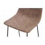 Стул полубарный CQ-8347B коричневый 2090 Стул полубарный CQ-8347B коричневый 2090