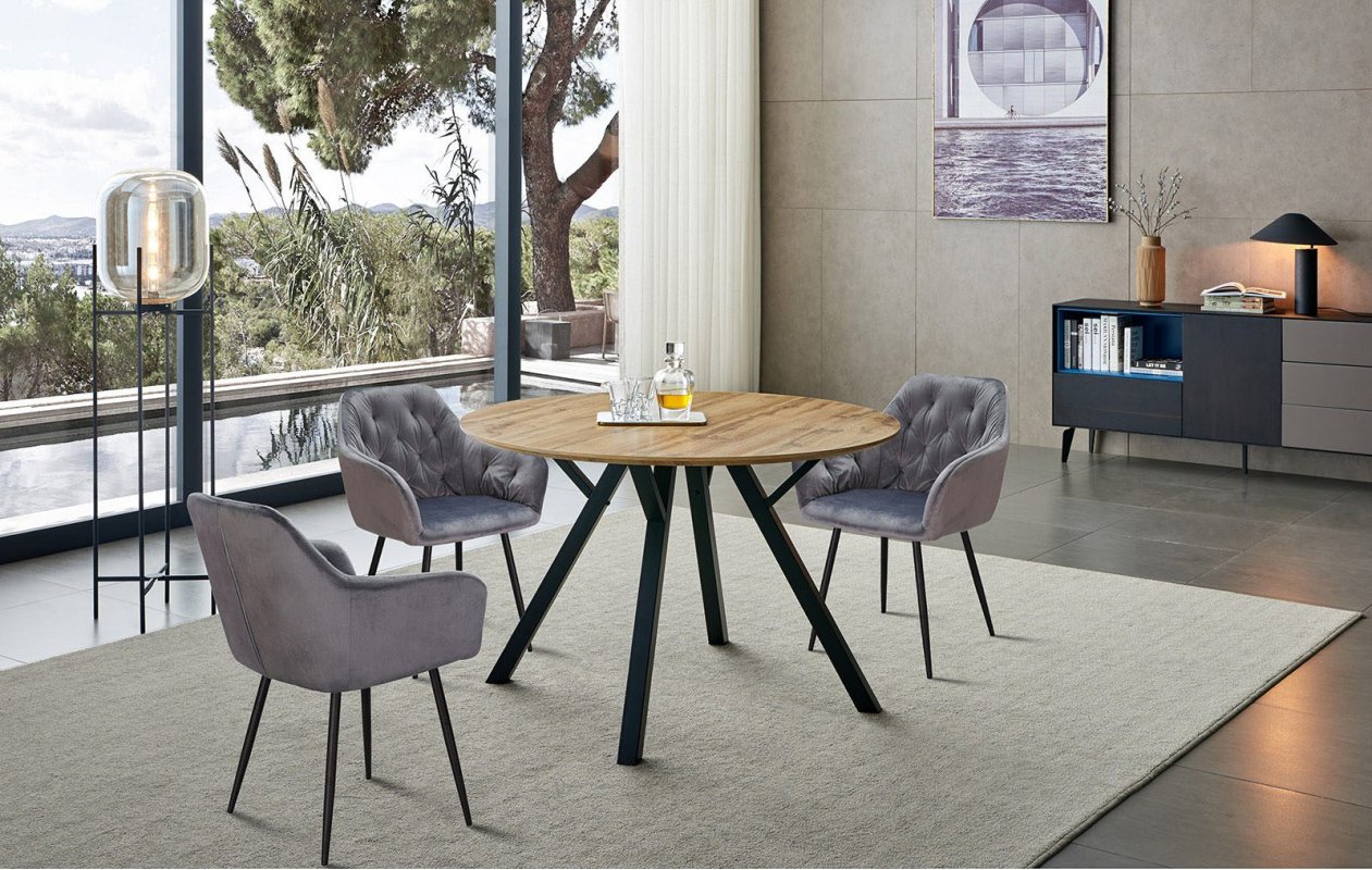 Стол DT-938 (d100) дерево#77014, шт