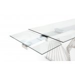 Стол DT9118GS (180) прозрачный, шт