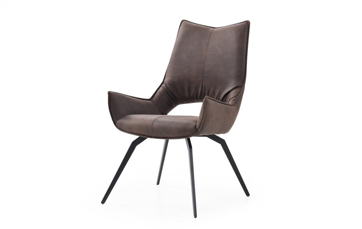 Стул DC1241 коричневый/черный, шт