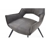 Стул DC1241 серый/черный, шт