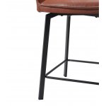 Стул полубарный SOHO коричневый, шт