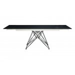 Стол T 041 (160-220) камень черный матовый, шт