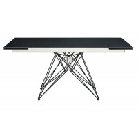 Стол T 041 (160-220) камень черный матовый, шт