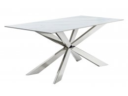 Стол T 088 (180) камень белый матовый Calacata, шт