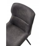 Стул DC-2206 темно серый COWBOY 104#/черный, шт