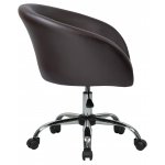 Офисное кресло для персонала DOBRIN BOBBY (коричневый)