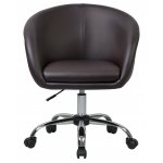 Офисное кресло для персонала DOBRIN BOBBY (коричневый)