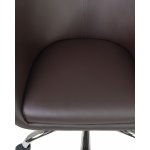 Офисное кресло для персонала DOBRIN BOBBY (коричневый)