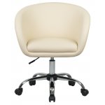 Офисное кресло для персонала DOBRIN BOBBY (кремовый)