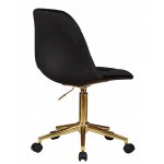Офисное кресло для персонала DOBRIN DIANA (чёрный велюр (MJ9-101))