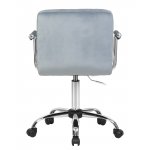 Офисное кресло для персонала DOBRIN TERRY (пудрово-голубой велюр (MJ9-74))