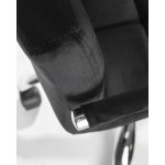 Офисное кресло для персонала DOBRIN TERRY (черный велюр (MJ9-101))