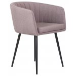 Стул обеденный DOBRIN ALINA (серая ткань (LAR-106D-25))