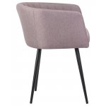 Стул обеденный DOBRIN ALINA (серая ткань (LAR-106D-25))