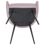 Стул обеденный DOBRIN ALINA (серая ткань (LAR-106D-25))