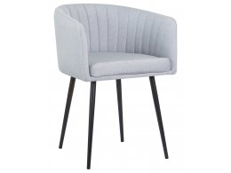 Стул обеденный DOBRIN ALINA (серо-голубая ткань (LAR-106D-23))