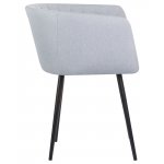 Стул обеденный DOBRIN ALINA (серо-голубая ткань (LAR-106D-23))