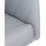 Стул обеденный DOBRIN ALINA (серо-голубая ткань (LAR-106D-23))
