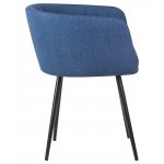 Стул обеденный DOBRIN ALINA (синяя ткань (LAR-106D-21))
