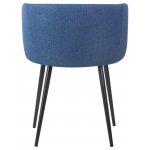 Стул обеденный DOBRIN ALINA (синяя ткань (LAR-106D-21))