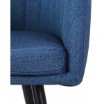 Стул обеденный DOBRIN ALINA (синяя ткань (LAR-106D-21))