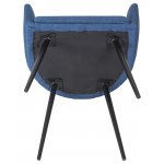 Стул обеденный DOBRIN ALINA (синяя ткань (LAR-106D-21))