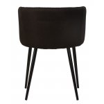 Стул обеденный DOBRIN ALINA (черная ткань (LAR-106D-28))