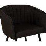 Стул обеденный DOBRIN ALINA (черная ткань (LAR-106D-28))