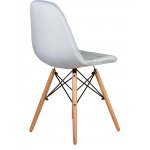 Стул обеденный DOBRIN BENNET (ножки светлый бук, пудрово-голубой велюр (HLR-15))