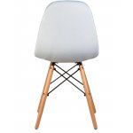 Стул обеденный DOBRIN BENNET (ножки светлый бук, пудрово-голубой велюр (HLR-15))