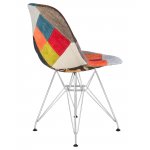 Стул обеденный DOBRIN DSR (ножки хром, цвет мозайка)