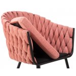 Стул обеденный DOBRIN MATILDA (розовая ткань (LAR 275-10))