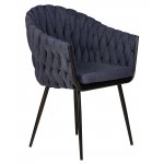 Стул обеденный DOBRIN MATILDA (синяя ткань (LAR-275-29))