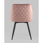 Стул Ника вращающийся велюр пыльно-розовый