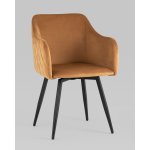 Стул Ника вращающийся велюр терракотовый