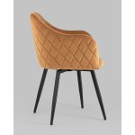 Стул Ника вращающийся велюр терракотовый