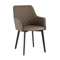 Стул Прайм экокожа коричневый