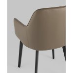 Стул Прайм экокожа коричневый