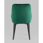 Стул Диана велюр изумрудный
