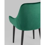 Стул Диана велюр изумрудный