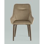 Стул Диана велюр бежевый