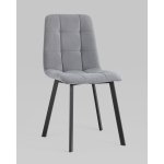 Стул Oliver Square велюр серый