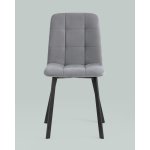 Стул Oliver Square велюр серый