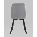 Стул Oliver Square велюр серый