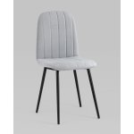 Стул Easy велюр светло-серый