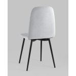 Стул Easy велюр светло-серый